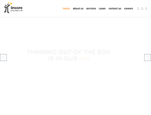 Tablet Screenshot of iincore.com